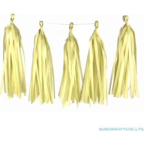 Tissue Paper Tassel Garland Bunting Wedding Decoration Paper Banner Bridal Baby Shower first birthday tropical theme party favor