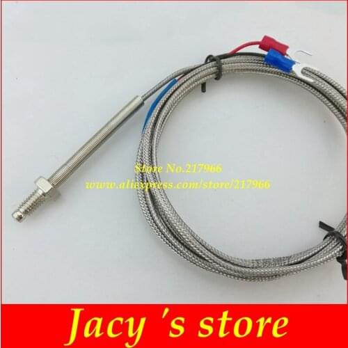 K Type M6 Screw Thermocouple Couple WRNT-01 02 Precision M6 Bolt-Style Thermocouple Thread Temperature Sensor