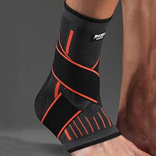 1 pack of ankle support Nylon elastic pain relief multi-size/color high-quality ankle compression socks Sports protective gear