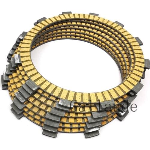 Motorcycle Friction Clutch Plates Disc Sets For Kawasaki ZRX400 ZRX-II ZZR400 EN450 454 LTD EN500 Vulcan 500 EX500 Ninja 500/R