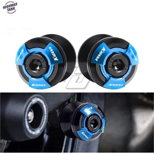 Motorcycle Accessories Swingarm Spools Slider Stand Screws Case for Suzuki KATANA 2019-up