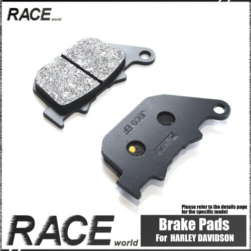 Motorcycles Rear Brake Pads For HARLEY DAVIDSON XL 883 2004 - 2008 XL 883C 2004 - 2010 XL 883 L 2004-2010 XL 1200 L 07 - 11