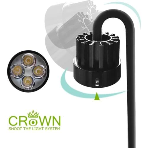 Aquarium LED Light Mini Aquarium Tank Universal High Power Clip-on Light Turtle Fluorescent Lamp With Smart Light Controller