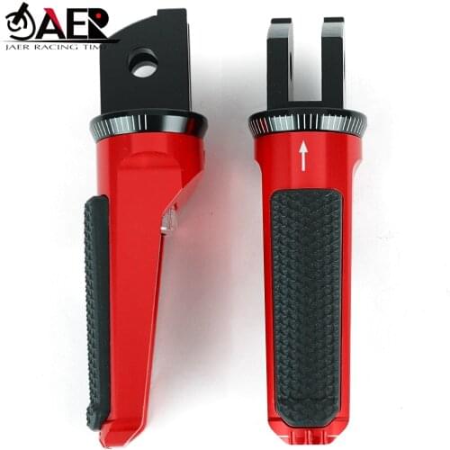 Front Footrests Foot Rests Pegs Pedals Peg for Yamaha XJ6 FZ6 FZ 6 Fazer S2 Niken SCR950 XSR700 /XTRIBUTE XSR900 XJ6 Diversion F