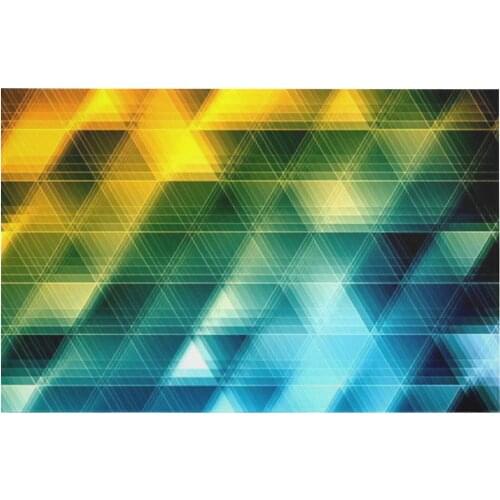 Geometric Patterns Kitchen Mat Home Entrance Doormat Hallway Bedroom Living Room Carpet Bathroom Anti-Slip Rug Customization