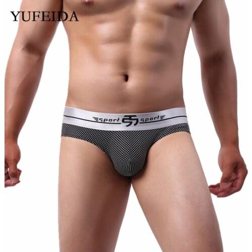 Sexy Mens Underwear Briefs Elastic Comfortable Penis Pouch Slip Homme Panties Low Rise Underpants Erotic Jockstrap Mens Briefs
