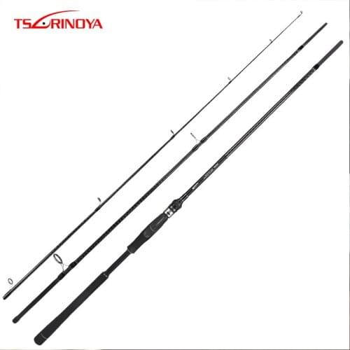 TSURINOYA TYRANTS Spinning Rod 2.4m 2.7m 3.0m 3.3m MH/M/M/M Distance Throwing Lure Fishing Rod FUJI Accessories Pesca Peche Olta