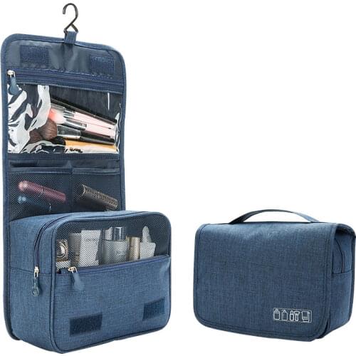 Portable Hanging Women Men Cosmetic Bag Waterproof Makeup Travel Organizer Beauty Make Up Bag Case Necessaries Cosmetics Storage