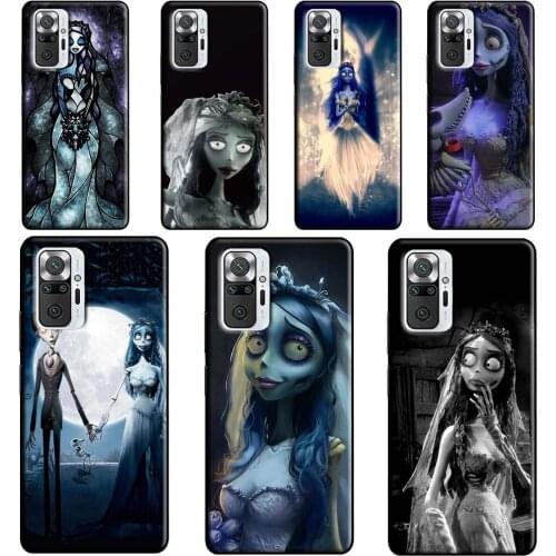 Corpse Bride Emily For Xiaomi Redmi Note 8 9 Pro Note 10 Pro 8T 9S Case Cover For Redmi 9T 9A 9C 7A 8A K40