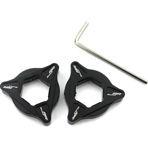 Motorcycle Parts Fit For BMW S1000RR 2009-2020 17mm Front Fork Preload Adjuster Hexagon Design CNC Aluminum Adjusters