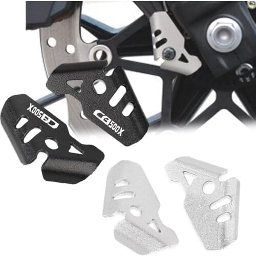 ABS SENSOR GUARDS LOGO FOR HONDA CB500X CB 500X CB500 X 2019-2021 2020 CNC ABS Sensor Protection CB500X Motorcycle accessories