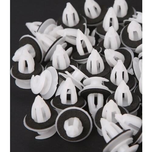 50PC/Bag Door Panel Clips With Seal Ring For BMW E34 E36 E38 E39 E46 M3 M5 Z3 X5