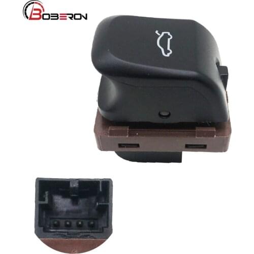 1Pc Car Trunk Switch Trunk Lid Lock Control Push Button For Audi A4 B8 Q5 2008 2009 2010 2011 2012 8KD 959 831