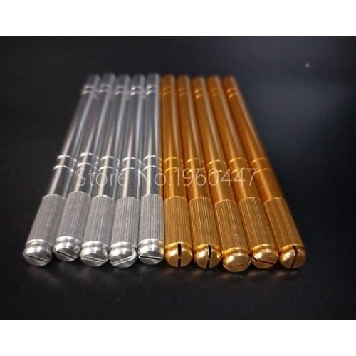 30pcs Eyebrow Microblading Tattoo Pen Permanent Makeup Eyebrows Lips Embroidery Machine Manual Needles