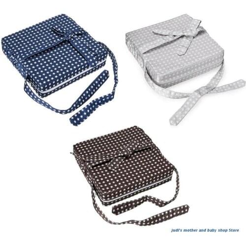 67JC Portable Adjustable Detachable Chair Booster Mat Children Kids Dining Heightening Pad Student Seat Cushion