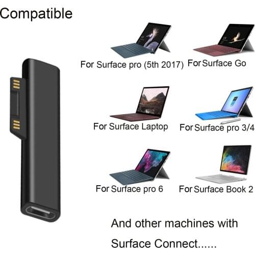 Type-C Adapter For Notebook Type-C Female To Surface Magnetic Suction Head 65W Practical Convenient Converter Dropship Wholesale