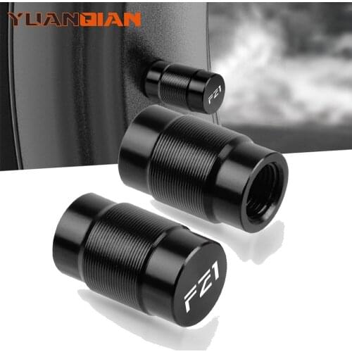 Motorcycle Accessories Couple Aluminum For YAMAHA FZ1 1 FZ Z Vehicle Wheel Tire Valve Stem Caps Covers for Universal cycle