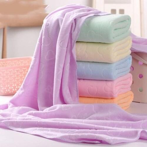 Nano Fiber Quick-dry Towel Beach Bath Towels Bear Cartoon Microfiber Absorbent Kitchen Clean Absorbent Towels