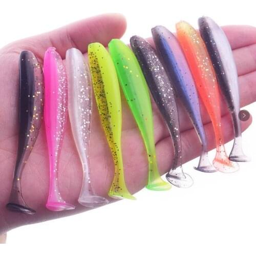 Easy Shiner Soft Fishing Lure Silicone Shad Bait Swimbait Wobblers Artificial Softbait Lures For Trout Catfish Fish Goods Tackle