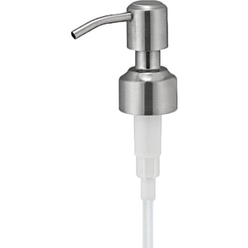Stainless Steel Liquid Soap Dispenser Pump Head Bath Accessories Detergent Bottle Cover Multi-use Soap Bottle