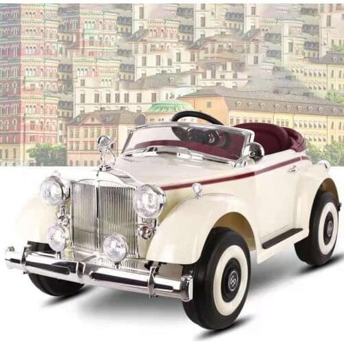 New cars, childrens electric cars, four-wheel remote control cars, rechargeable toys, old cars can seat people, babies and chil