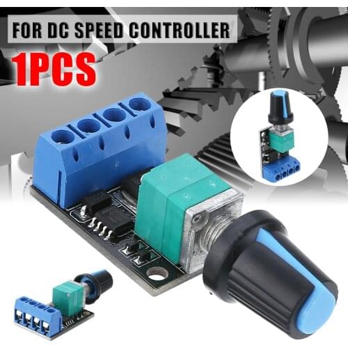 New PWM Motor Control Switch Moudle DC 5V-16V 10A DC Motor Speed Controlling Switch LED Dimmer Controller For Home Tool