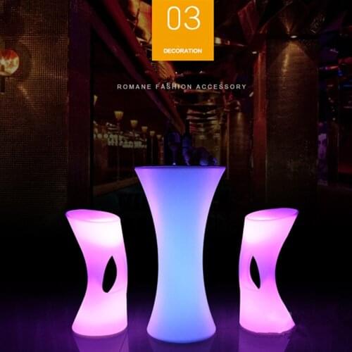New Led Bar chair with 16 keys remote control (L38*W37*H83cm) for coffee bar party wedding bar stools bar chair