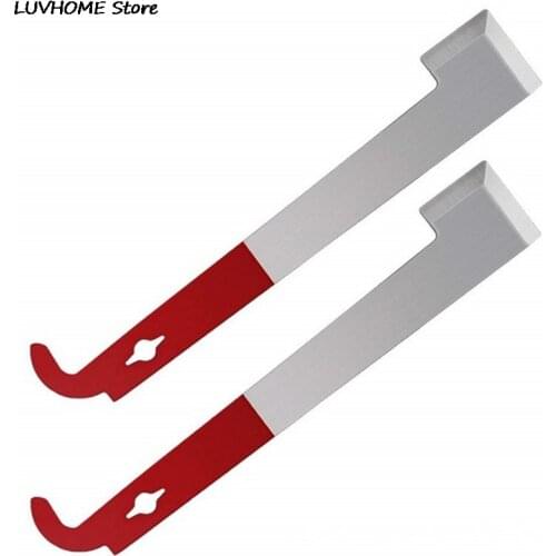 Beekeeping Equipmentc Red 27cm Stainless Bee Hive Tool Frame Lifter And Scraper J Shape Hook Beekeeper Tool Scraping Knife