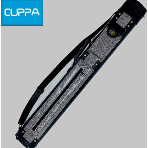 High Quality Cuppa 1/2 Pool Cue Case 4 Holes Pool Billiard Cues Cases PU Billiard Accessories China