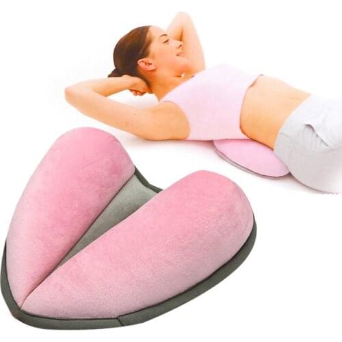 Belly Beauty Waist Pillow Velvet Yoga Pillows Relieve Waist Pressure Belly Contracting Waist Pillow