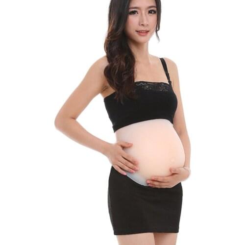 2400g False Silicone Pregnant Belly Tummy Baby Bump 5 7 Months Soft Belly