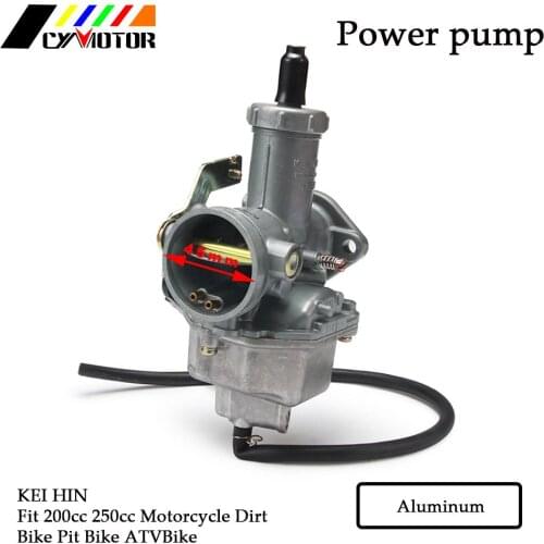 Motorcycle Automatic Carburetor PZ30 30mm Accelerating Pump Carburator For For KEI HIN CG200 200cc 250cc Racing Dirt Bike ATV