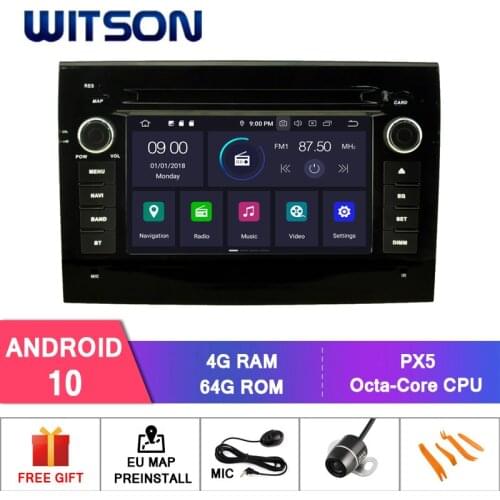 WITSON Android 10.0 Octa- core (Eight-core) 4G RAM+64G ROM CAR DVD PLAYER GPS For FIAT DUCATO 2006-2011 touch screen car dvd