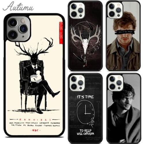 Hannibal Phone Case for iPhone 11 12 Pro Max mini X XR XS SE 2020 5 6S 7 8 Plus Samsung Galaxy S8 S9 S10 Cover shell