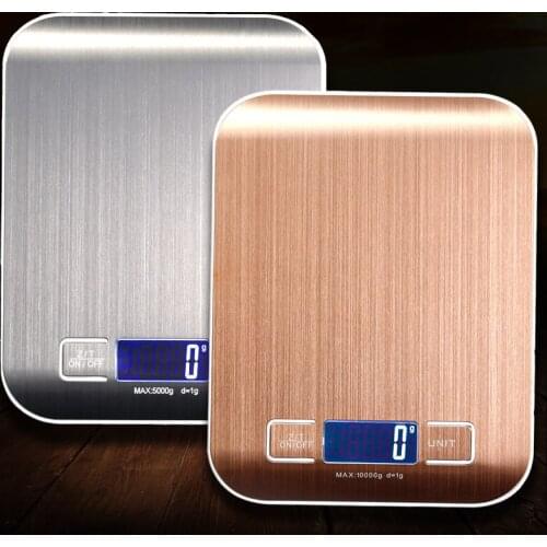5kg 10kg Professional Touch Digital Kitchen Scale Electronic Food Scales Measuring Tools/ LCD Display & Stainless Steel Platform