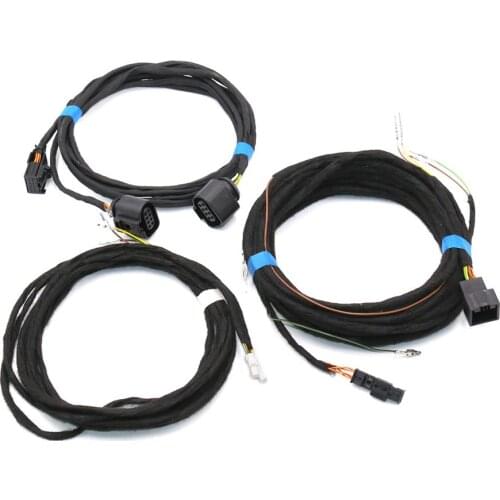 FOR MQB SKODA LHD NEW Octavia 3 MK3 LANE CHANGE SIDE ASSIST SYSTEM Blind Spot Assist Wire cable Harness