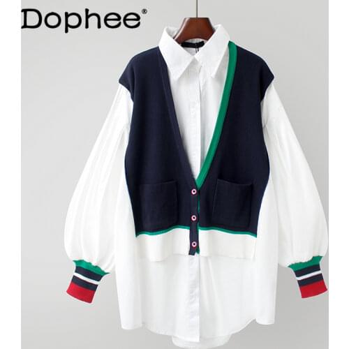 Dophee Knitted Blouses