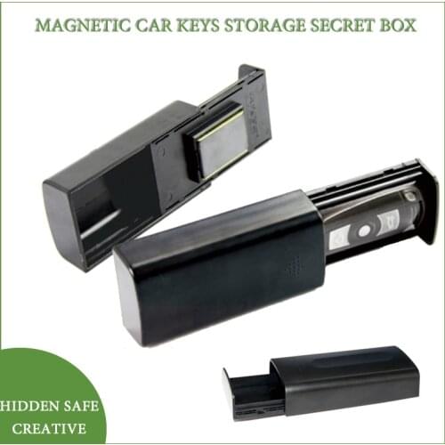 Creative Stash Key Safe Storage Box Magnetic Portable Storage Box Hidden Keys For Car Caravan Truck Home Travel Outdoor Camp