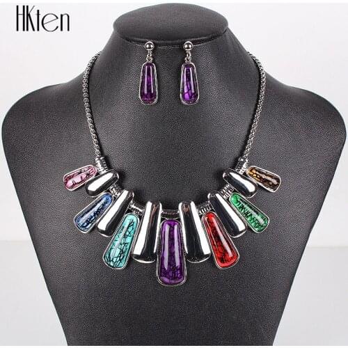 MS17646 Fashion Jewelry Sets Blue/Multicolor High Quality Bridal Jewelry Party Gifts 2014 New