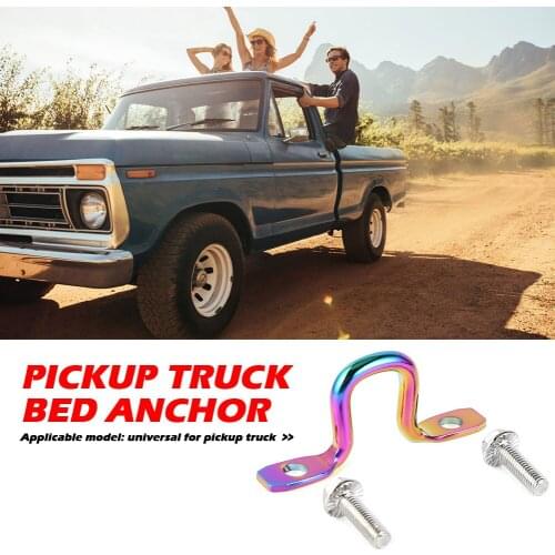 Wall Tie Down Anchor Clip Pickup Universal Steel Tie Down Anchors Hooks Pickup Rope Fixing Buckle Modification