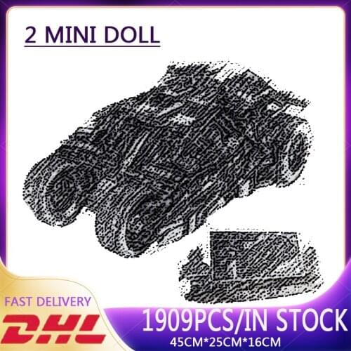 Hot Movie Bat Dark Knight Batmobile The Tumbler Armored Chariots Building Blocks Kids Toys Birthday Christmas Gifts 87041 76023