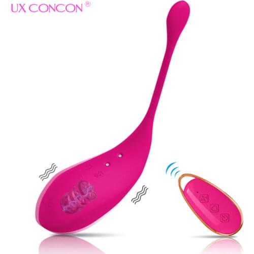 Wireless Remote Control Vibrating Egg Female Wearable Powerful G-Spot Vibrator Love Jump Egg Sex Toys Goods for Adults 18 Women