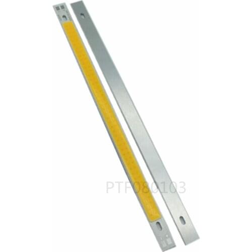 10W warm white / white light DIY lighting engineering super bright 200 x 10mm COB LED light bar 10W CRI 12V diode bar