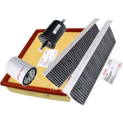 Maintenance Filter kit for 15-17 years Dongfeng AX7 1.4T air filter /Petrol filer /Oil filter/Air conditioning filter 4pcs/set