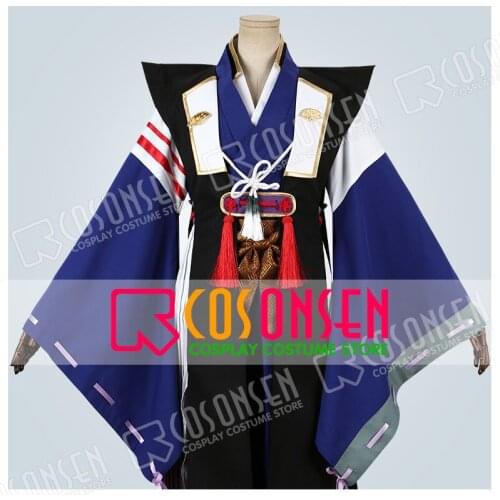 Touken Ranbu Hizamaru Cosplay Costume with Cloak Musical Stage Play COSPLAYONSEN Custom Made