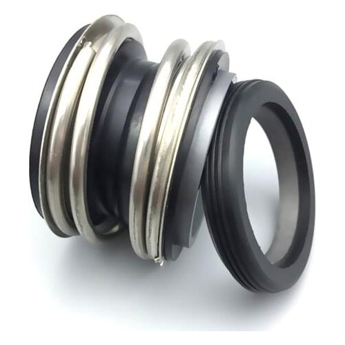 12-65mm ID Water Pump Mechanical Shaft Seal Single Coil Spring Silicon Carbide Graphite Seal