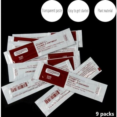 10Pcs/Bag Scar Repair Gel Pro Vitamin Ointment A&D Anti Scar Tattoo Aftercare Cream For Tattoo Body Art Permanent Makeup