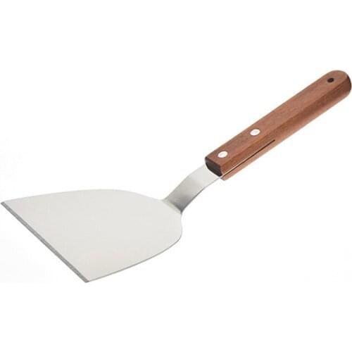 26*10.8cm Hamburger Turner Useful Barbecue Burger Flipper Stainless Steel