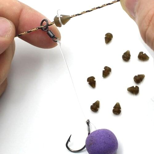 30PCS Carp Fishing Material Tool Method Feeder Fishing Accessories Carp Feeder Quick Change Beads Equipment