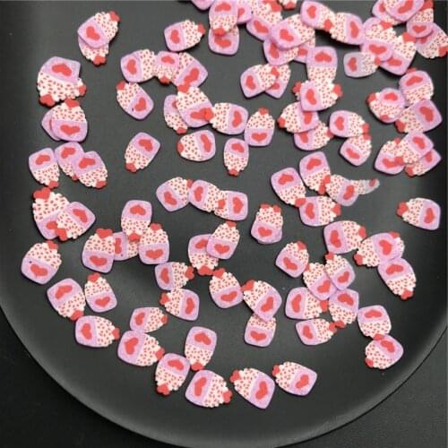 60g Cupcake Polymer Clay Slices Sprinkles for Kids Diy,Craft/Nail Art/Scrapbook Decoration,Filler Polymer Clay Embellishment